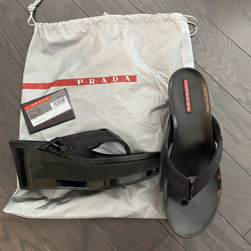 Gorgeous Prada Platform Sandals